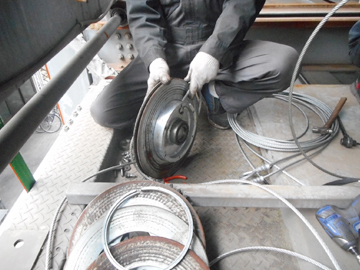 機械式駐車場チェーンメンテナンス
