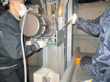 機械式駐車場モーターメンテナンス